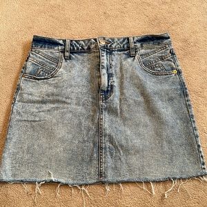 Target denim skirt